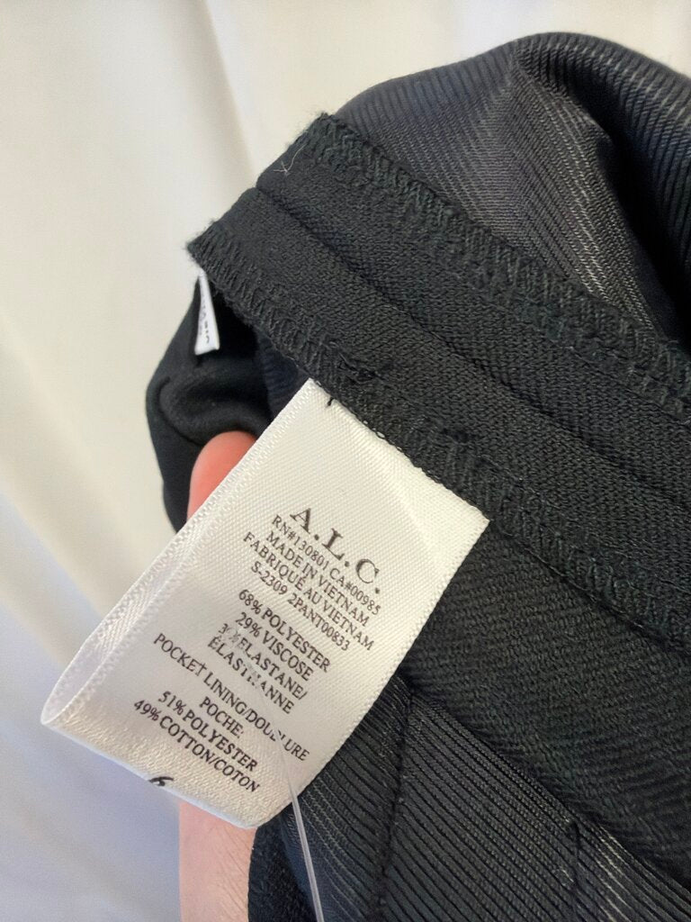 A.L.C. Wide Leg Belted Trouser