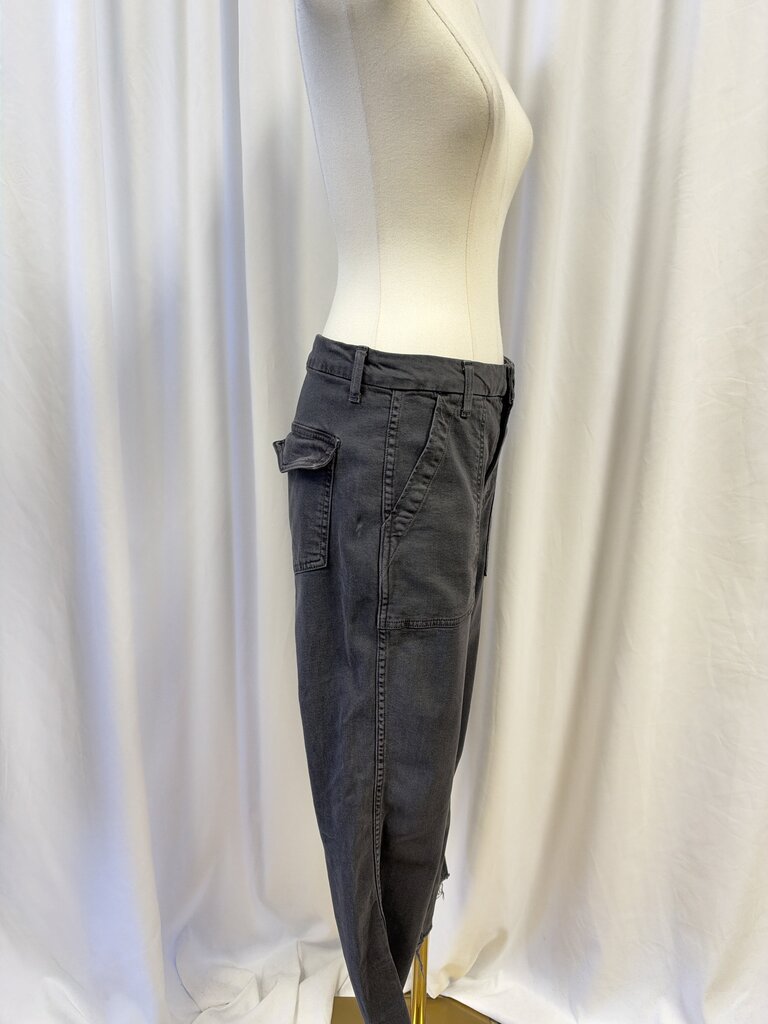 Amo Distressed Hem Cargo Pant