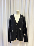 Zadig & Voltaire Mirka Stars Cashmere Cardigan