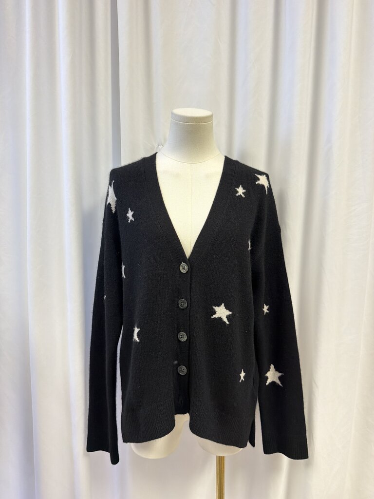 Zadig & Voltaire Mirka Stars Cashmere Cardigan