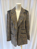 Iris Setlakwe Plaid Blazer