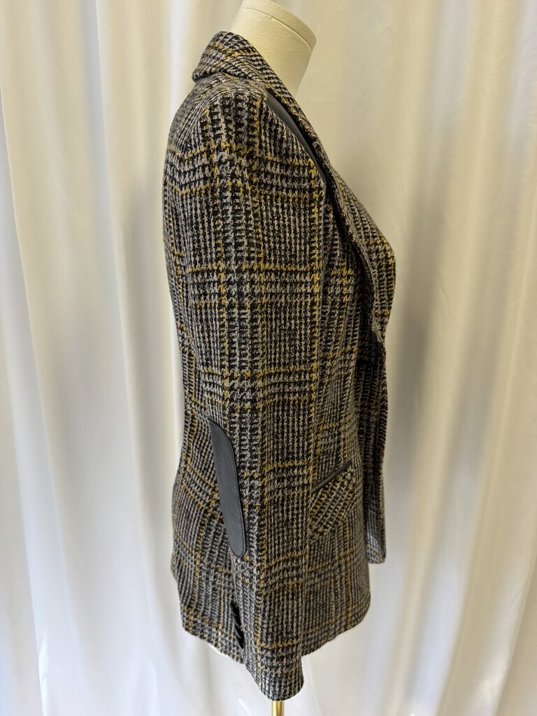 Iris Setlakwe Plaid Blazer