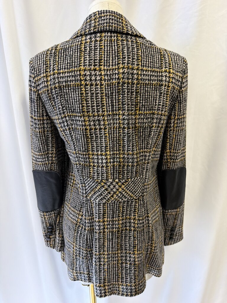 Iris Setlakwe Plaid Blazer