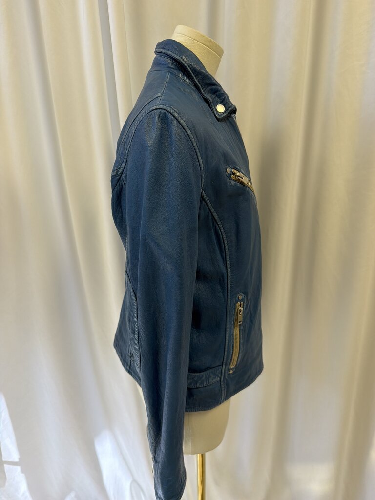 Mauritius Leather Moto Jacket