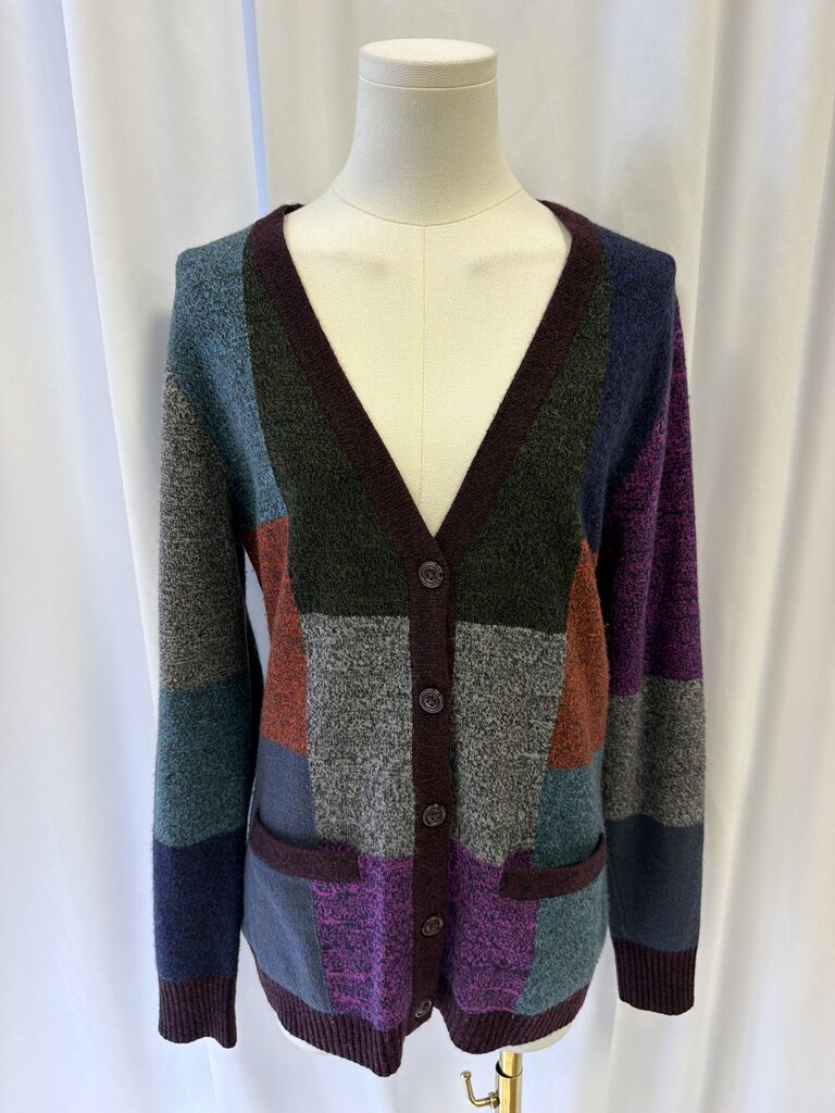 Autumn Cashmere Colorblock Cardigan