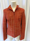 Akris Cropped Zip Up Jacket