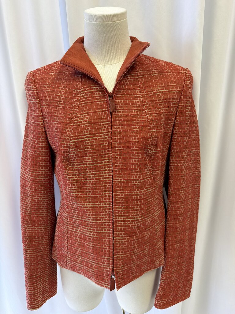 Akris Cropped Zip Up Jacket