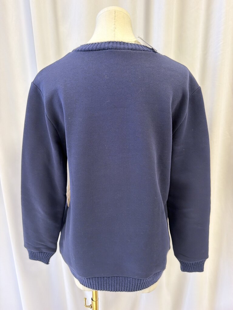 Weekend Max Mara Mixed Material Crewneck Sweatshirt