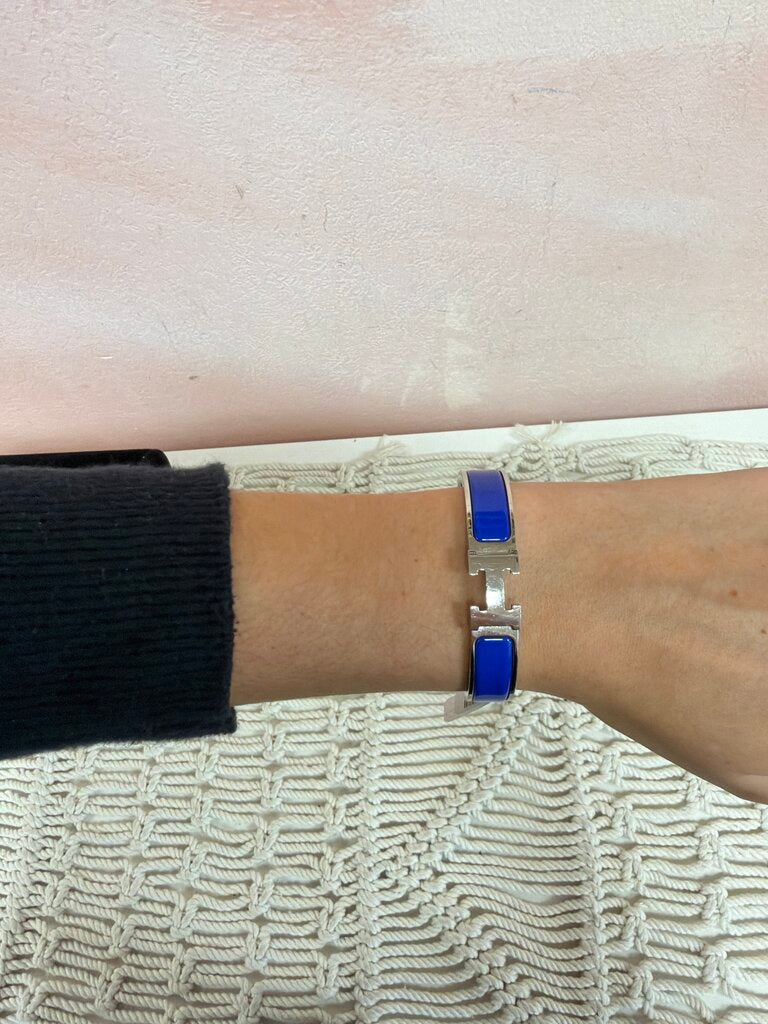 Hermes Clic Clac Enamel Bracelet PM w/ Box & Dustbag