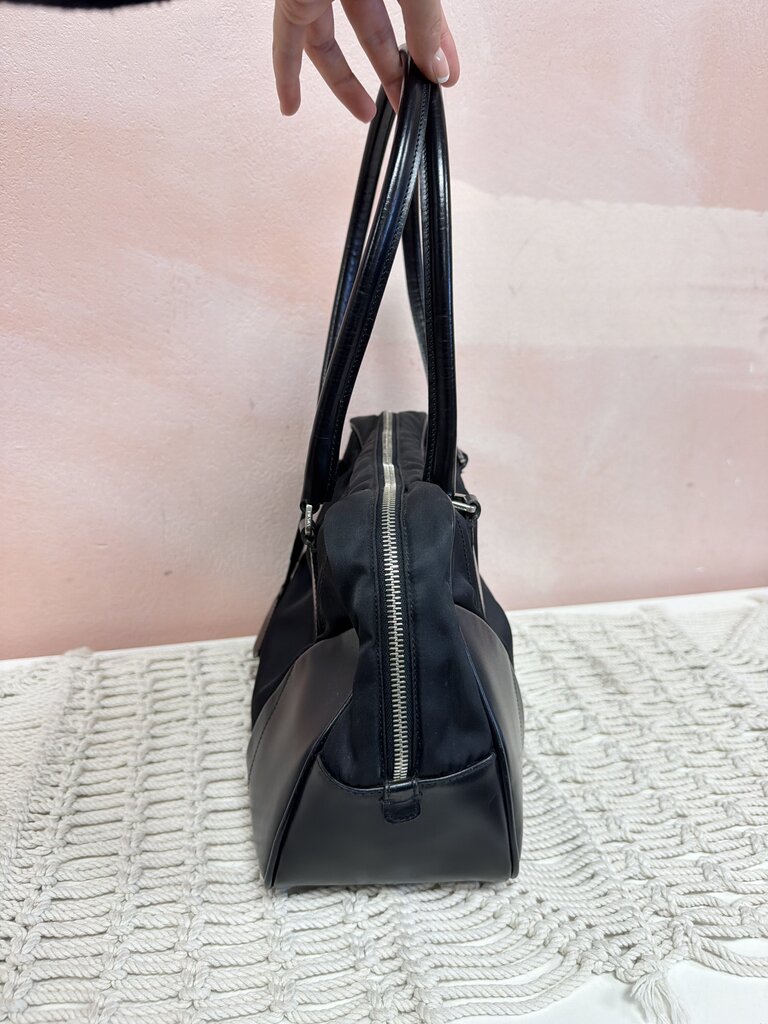 Prada Nylon Tessuto Bauletto Tote w/ Dustbag