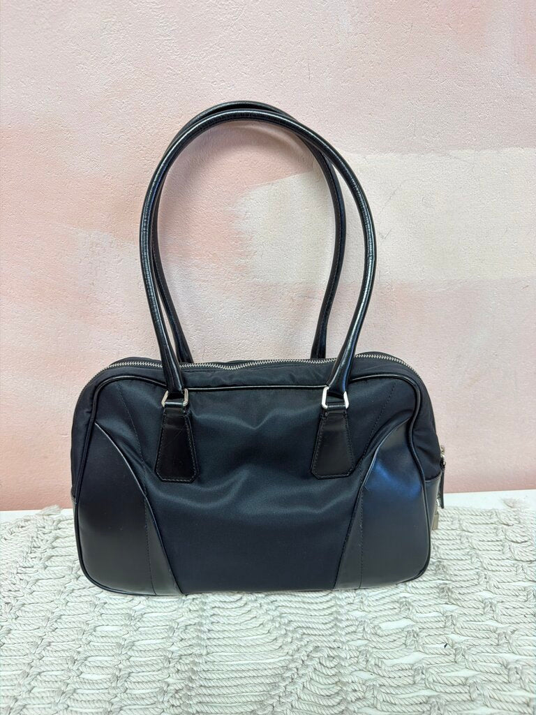 Prada Nylon Tessuto Bauletto Tote w/ Dustbag