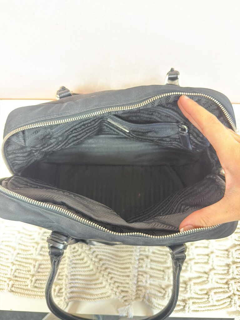 Prada Nylon Tessuto Bauletto Tote w/ Dustbag