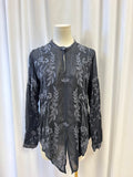 Johnny Was Embroidered Long Sleeve Top NWT (Originally $275)