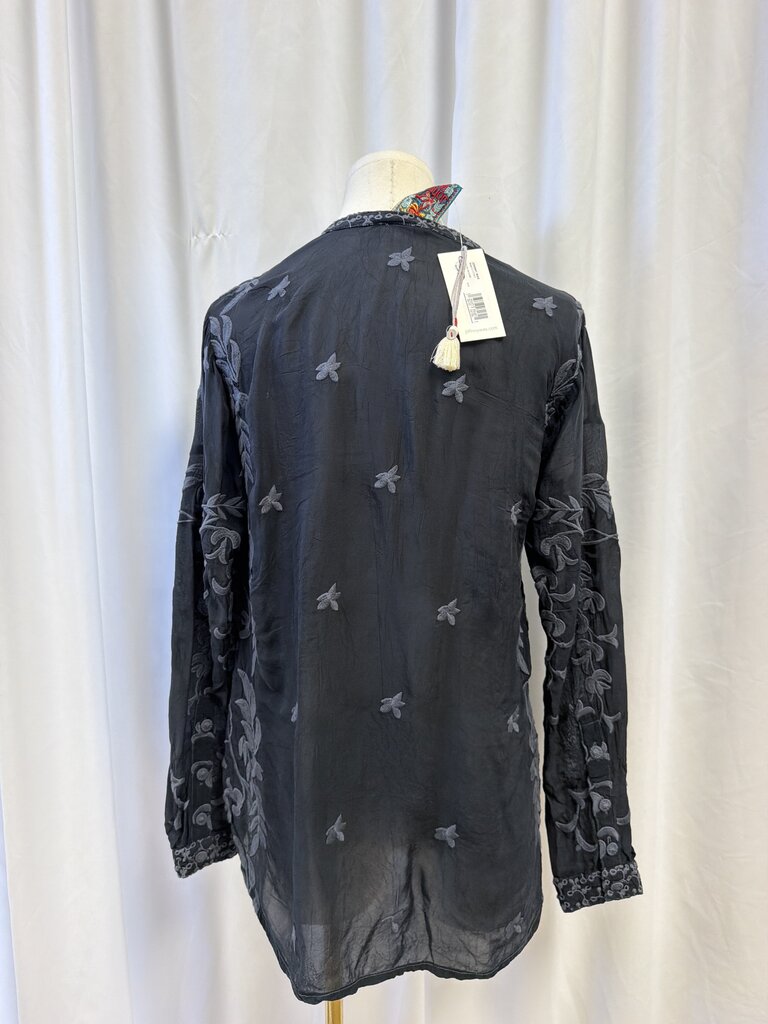 Johnny Was Embroidered Long Sleeve Top NWT (Originally $275)