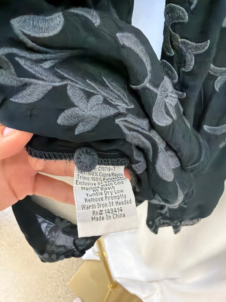 Johnny Was Embroidered Long Sleeve Top NWT (Originally $275)