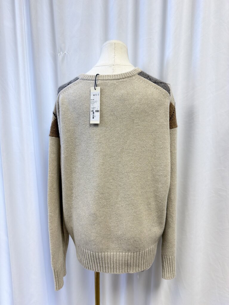 Alex Mill Argyle V-Neck Sweater NWT