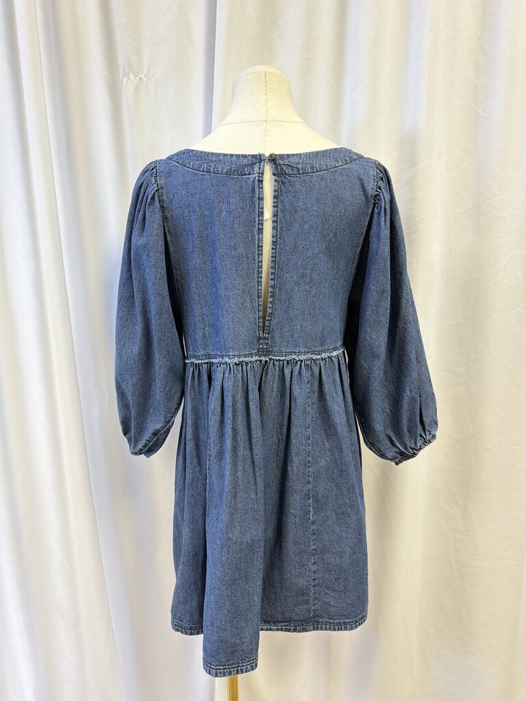 Free People Denim Baby Doll Dress