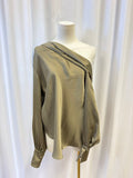 Simkhai One Shoulder Draped Top (As Is)