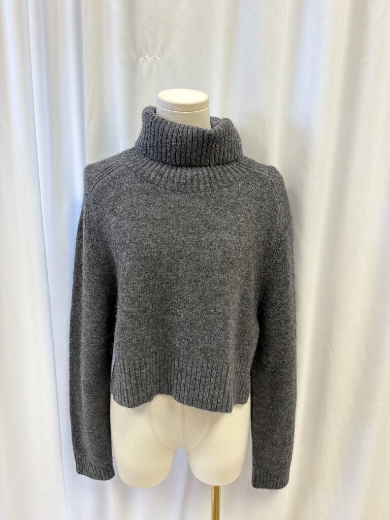 Stefanel Cropped Alpaca/Wool Blend Turtleneck NWT