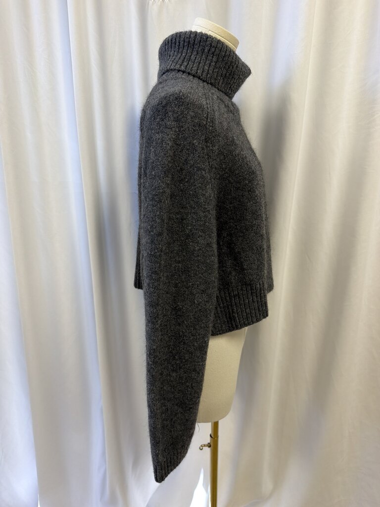 Stefanel Cropped Alpaca/Wool Blend Turtleneck NWT