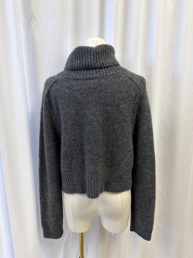 Stefanel Cropped Alpaca/Wool Blend Turtleneck NWT