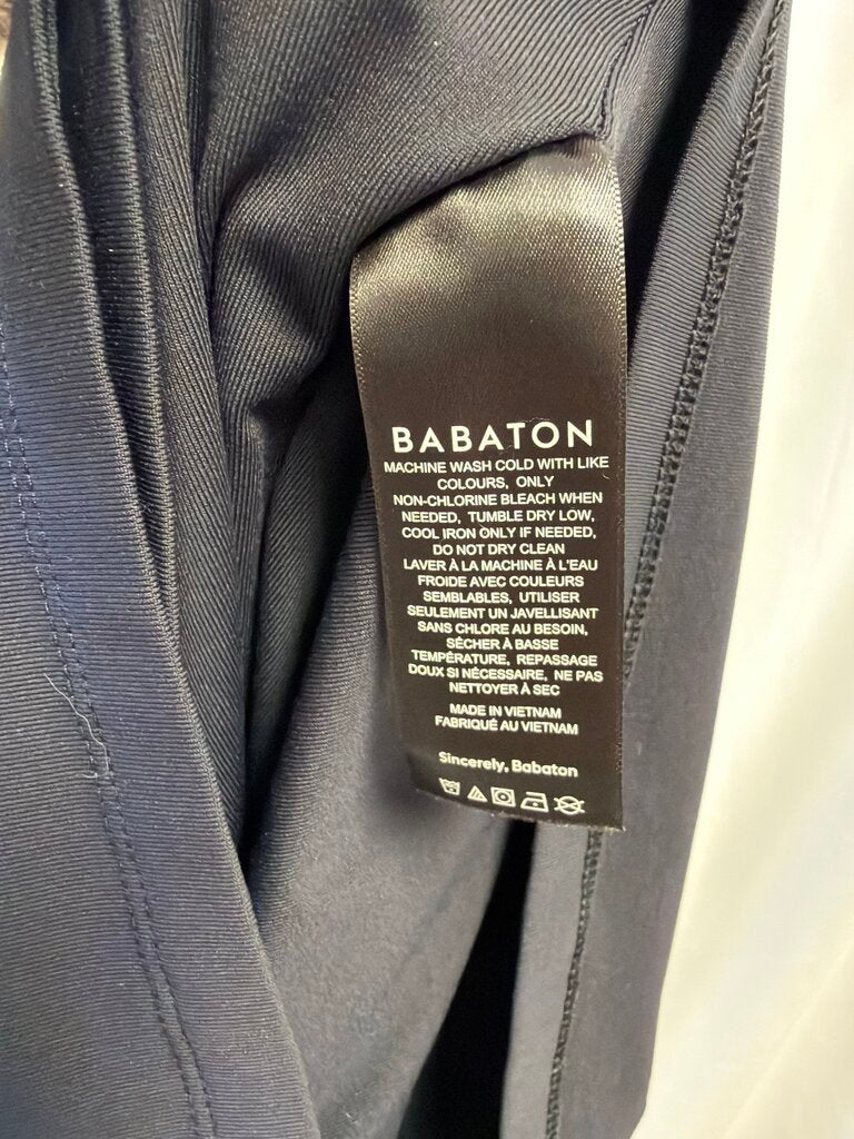 Babaton Sleeveless Mock Neck Mini Dress