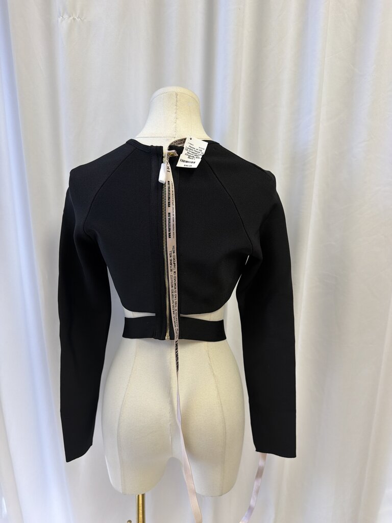 House Of CB Cropped Long Sleeve NWT (Originally $89)