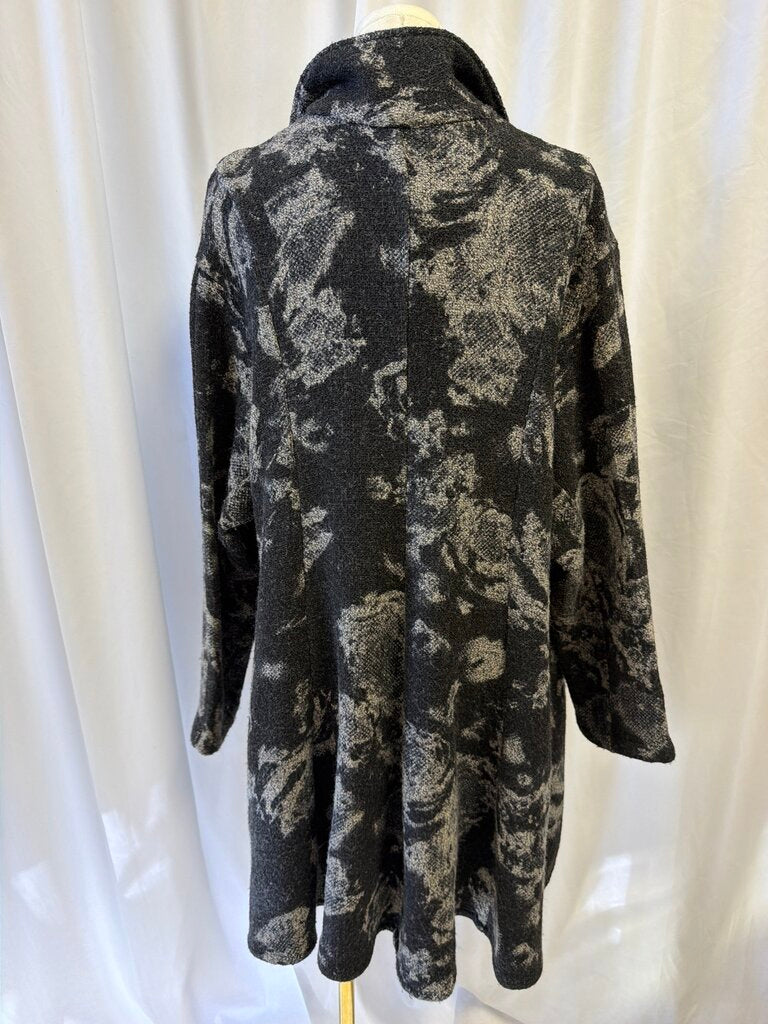 Dress To Kill Printed Oversized Coat