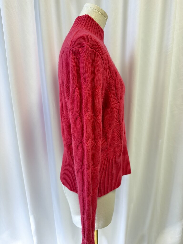Kinross Cashmere Cable Knit Sweater