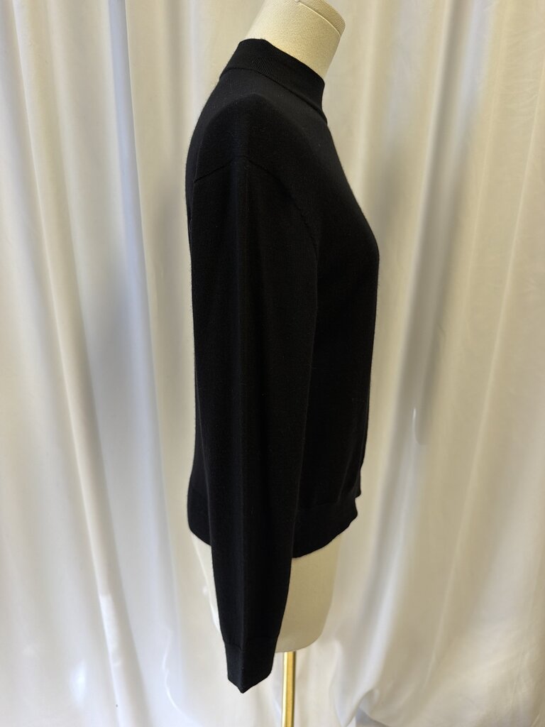 Vince Wool Long Sleeve Mock Neck Sweater