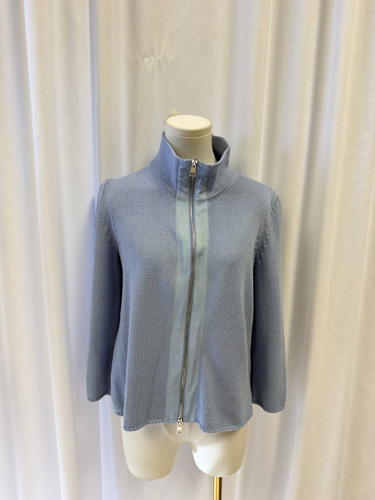 Amina Rubinacci Organic Cotton Zip Up