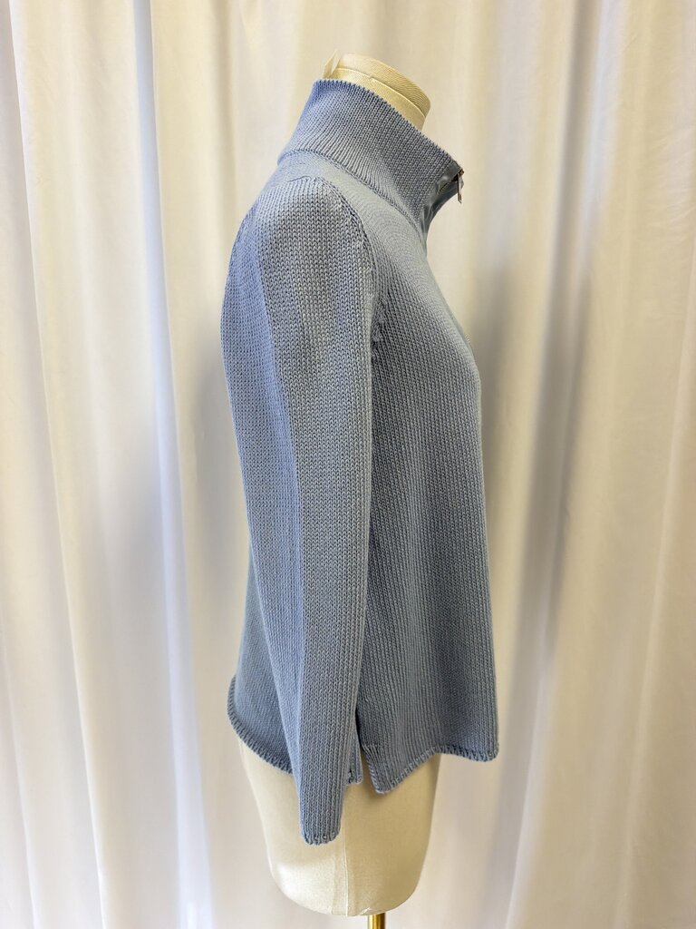 Amina Rubinacci Organic Cotton Zip Up