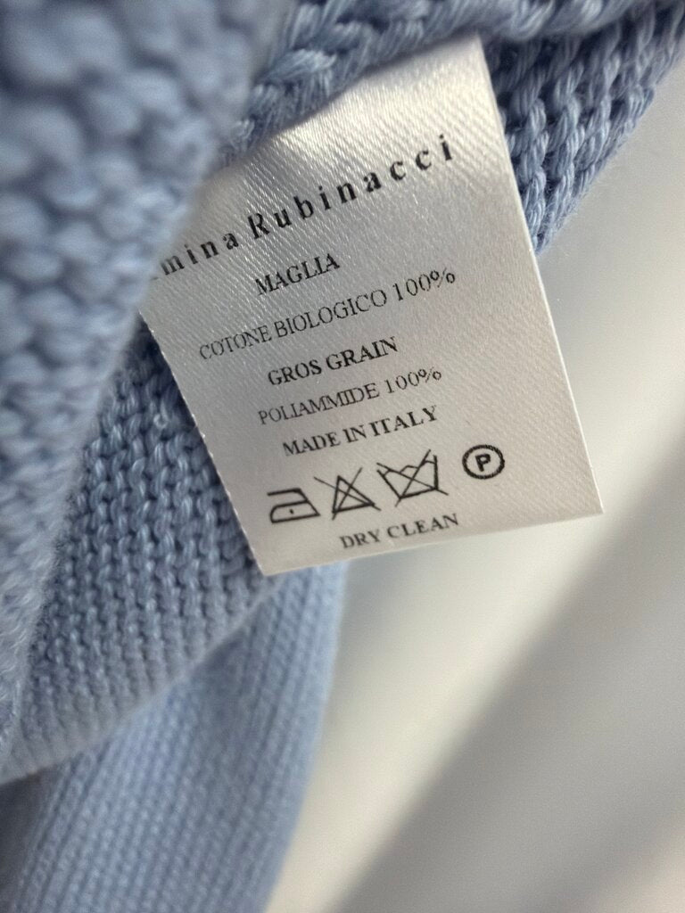 Amina Rubinacci Organic Cotton Zip Up