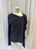 A.L.C. Twist Neckline Wool Long Sleeve