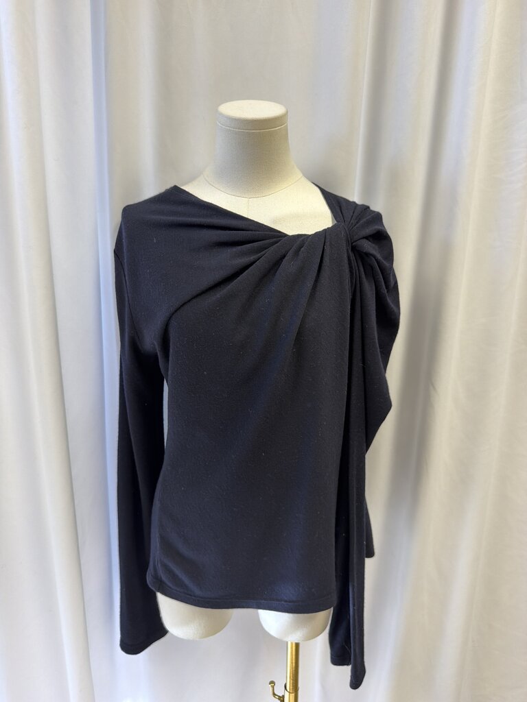A.L.C. Twist Neckline Wool Long Sleeve