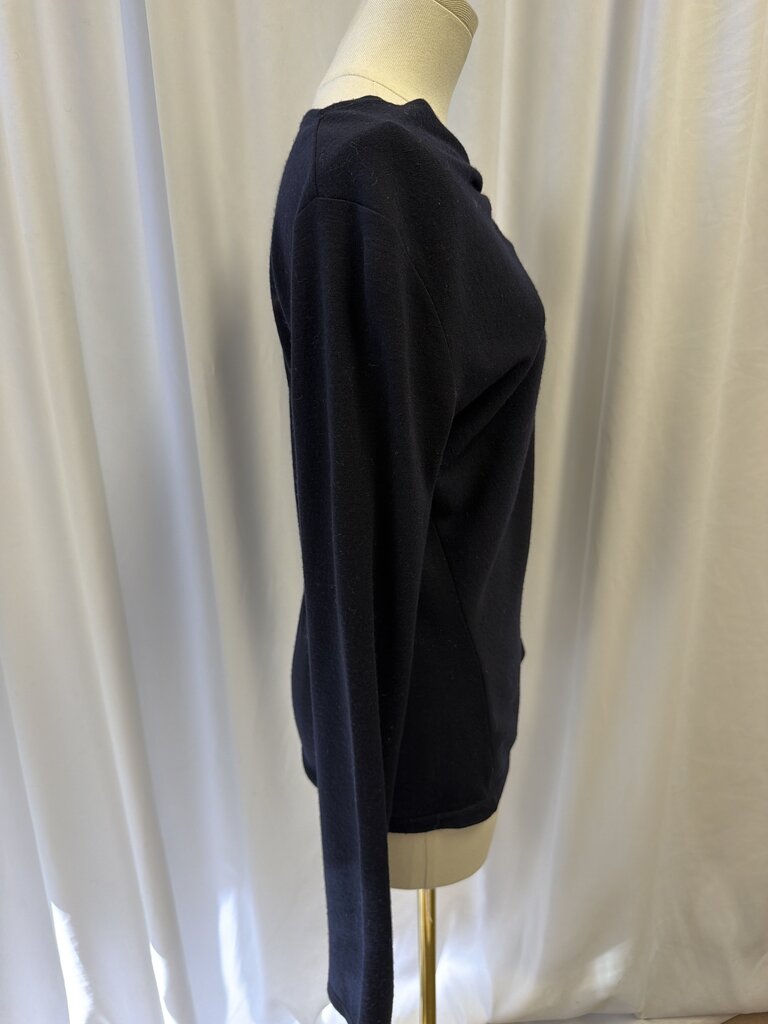 A.L.C. Twist Neckline Wool Long Sleeve