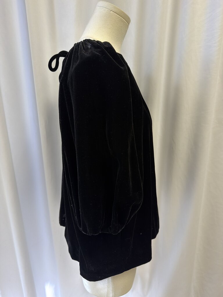 Rhode Velvet Puff Sleeve Top