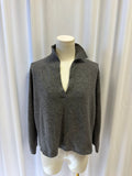 Eileen Fisher Cashmere Cropped V-Neck Sweater