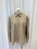 Reiss Top Stitched Button Up