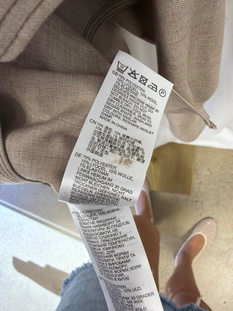 Reiss Top Stitched Button Up