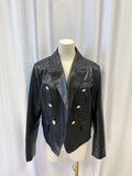 Avec Les Filles Vegan Leather Blazer