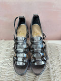 Louboutin Buckle-Strap Metallic Pump NWT w/ Box & Dustbag (Est. Retail $1300)