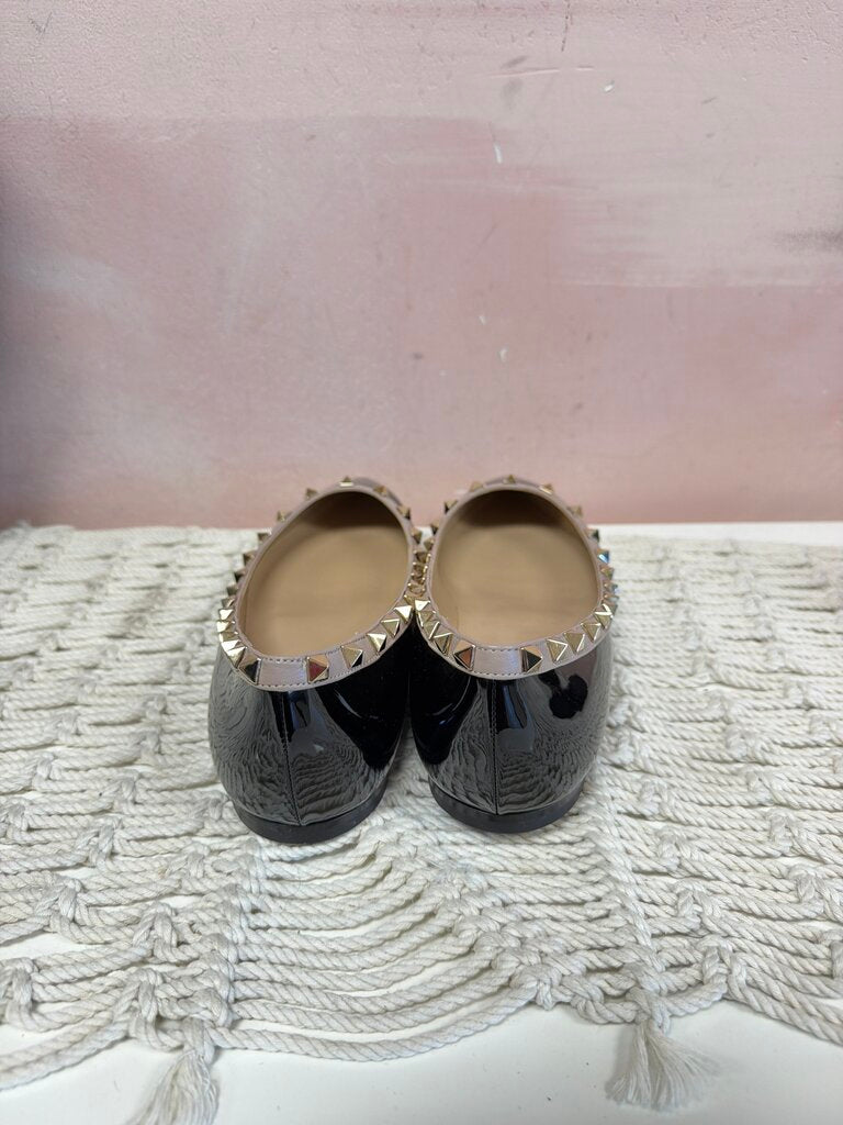 Valentino Patent Rockstud Flat NWT w/ Box & Dustbag (Originally $950)