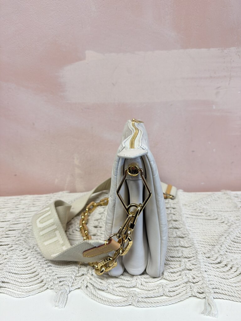 Louis Vuitton Monogram Coussin PM (Chain and Jacquard Strap)