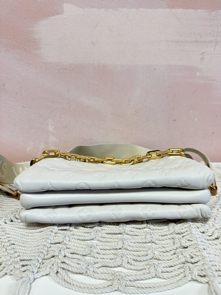 Louis Vuitton Monogram Coussin PM (Chain and Jacquard Strap)