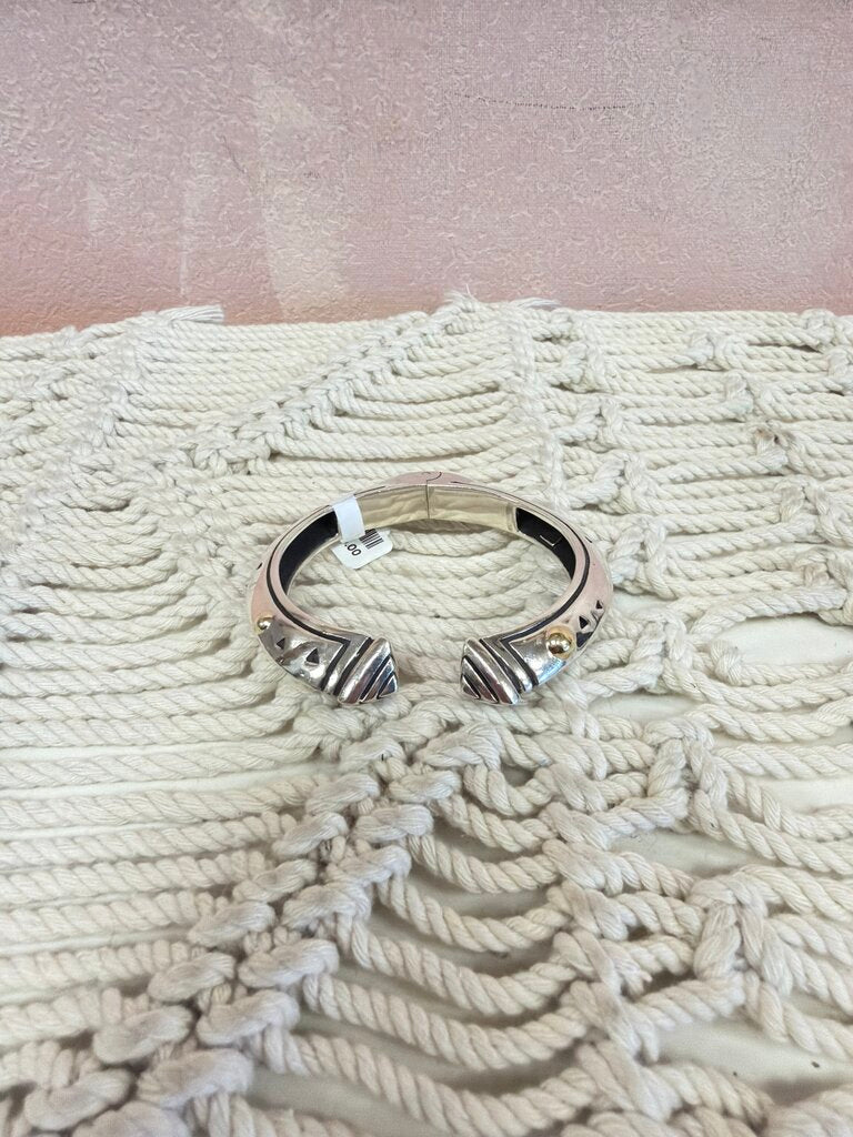 John Atencio Sterling Silver Cuff