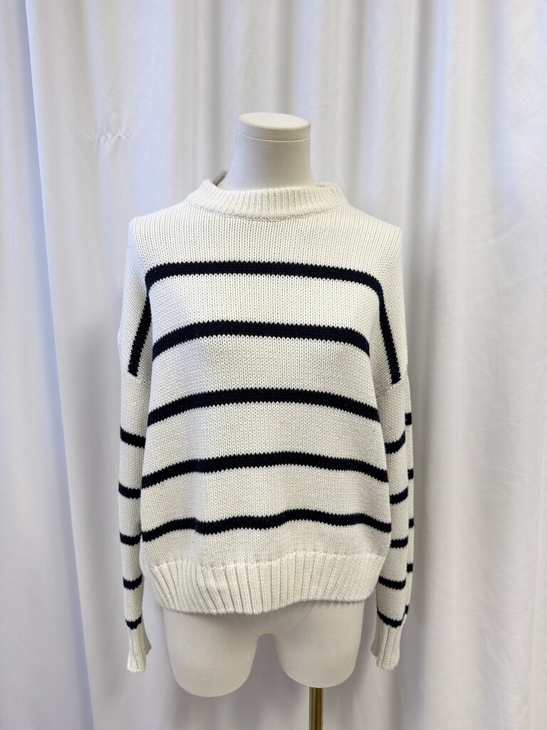 Fifteen Twenty Striped Crewneck Sweater