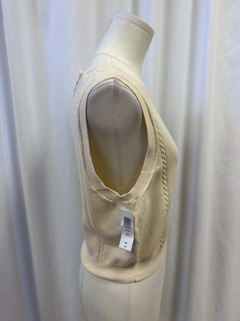 Sun.deh "Quinn" Cable Knit Vest NWT (Originally $68)