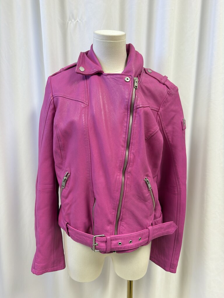 Mauritius Leather Biker Jacket