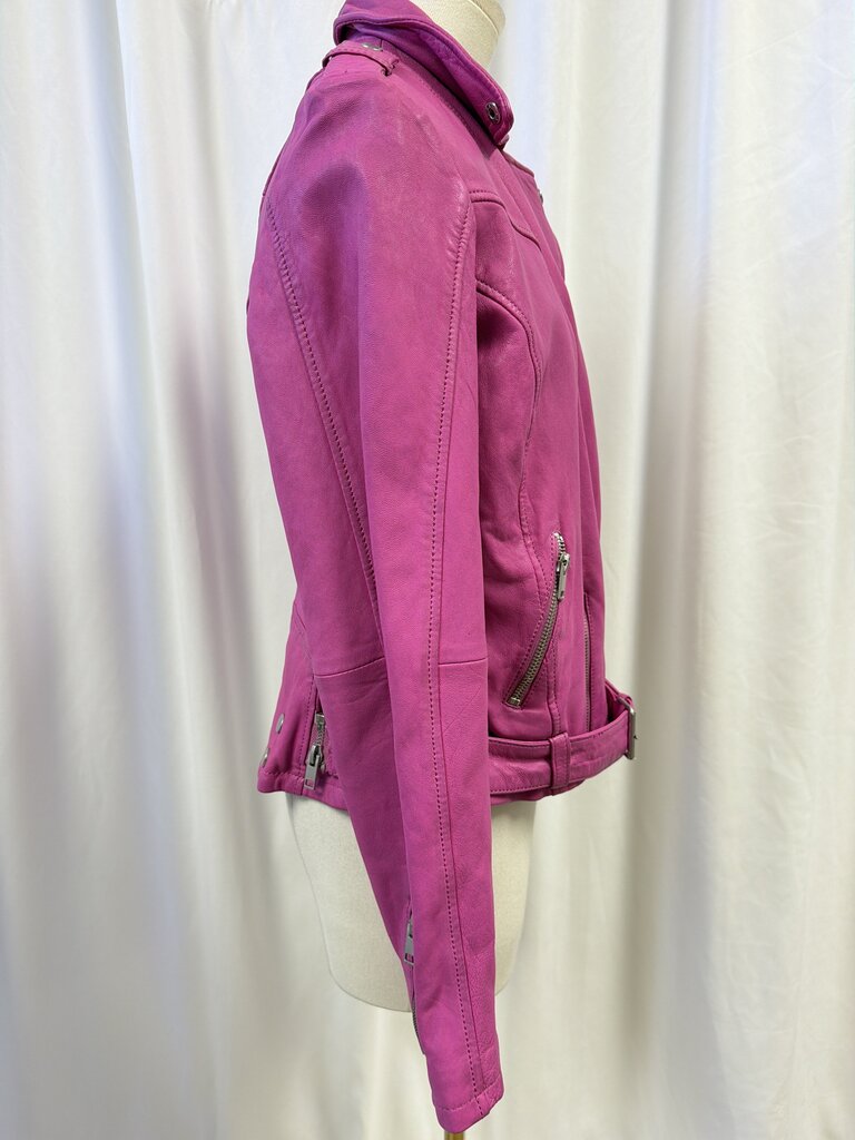 Mauritius Leather Biker Jacket